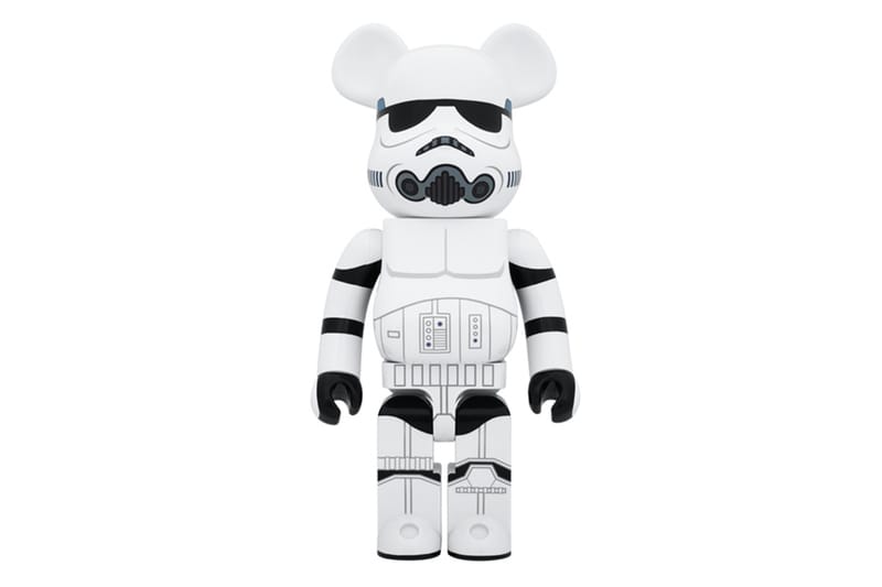 Star Wars x Medicom Toy Bearbrick 1000%「Stormtrooper」聯名玩偶