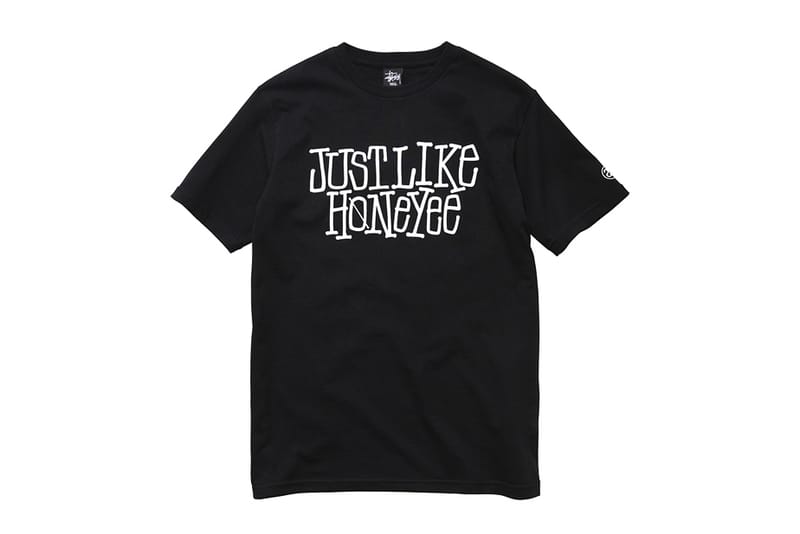JUST LIKE HONEYEE x Stussy 聯名別注 T-Shirt