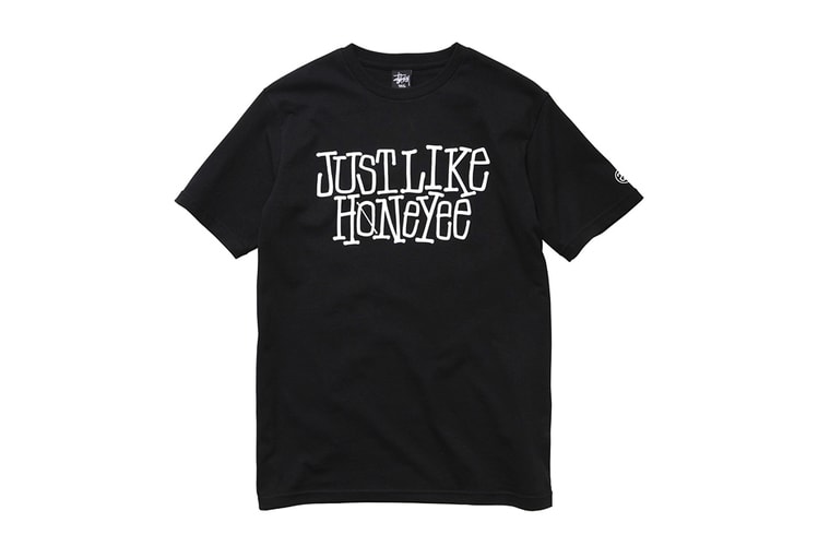 JUST LIKE HONEYEE x Stussy 聯名別注 T-Shirt