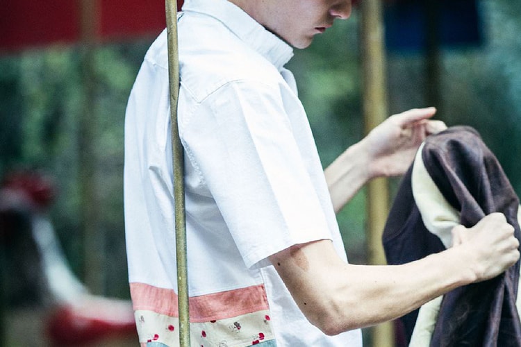 visvim 2014 夏季 LUNGTA STARS OXFORD B.D. S/S (GIZA) 短袖襯衫