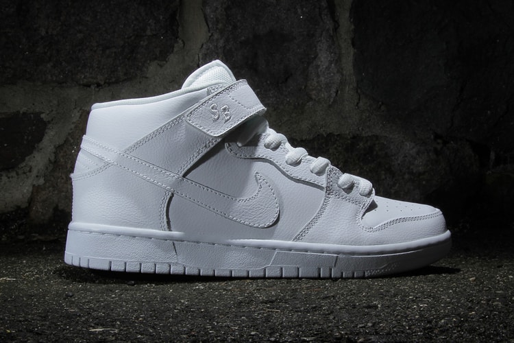 Nike SB Dunk Mid Pro「Whiteout」全白配色