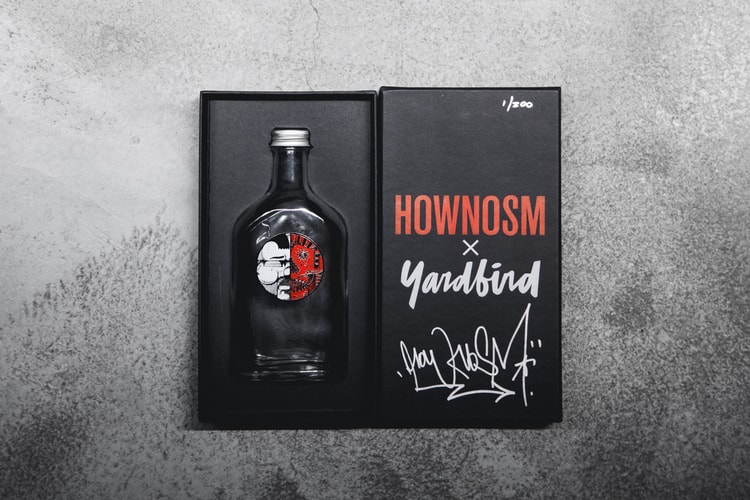 How and Nosm x Yardbird 聯名限量藝術酒瓶