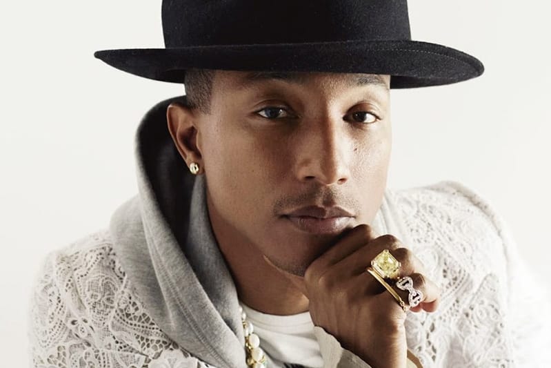 Doug Inglish 掌鏡為 Pharrell Williams 拍攝《Elle UK》造型特輯
