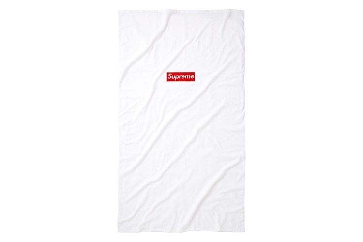 Supreme 2014 春夏 Box Logo 海灘浴巾
