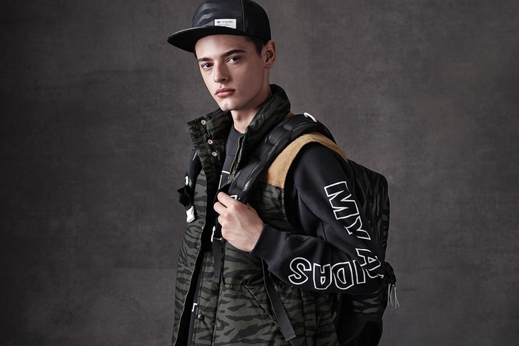 adidas Originals Blue 2014 秋冬系列造型搭配 Lookbook