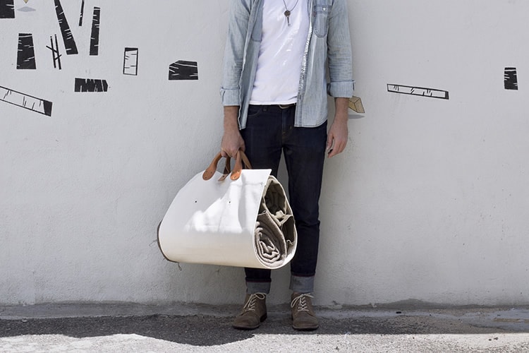 CampWell x Winter Session Log Tote 聯名托特包