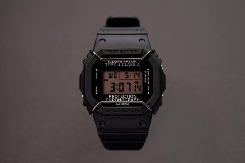 N.HOOLYWOOD x Casio G-Shock DW-5600NH-1ER 聯乘錶款