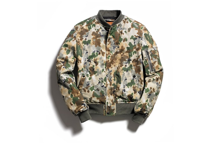 Spiewak 2015 春夏 Woodland Camo MA1 迷彩棒球夾克