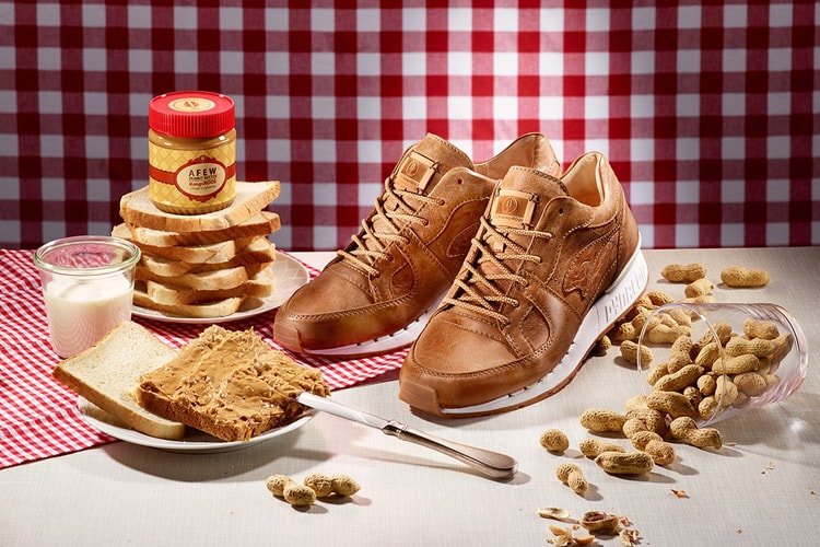 Afew x KangaROOS Coil R-1「Peanut Butter」聯名配色