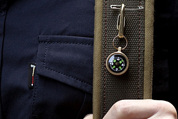 Best Made Co. 黃銅指南針掛件