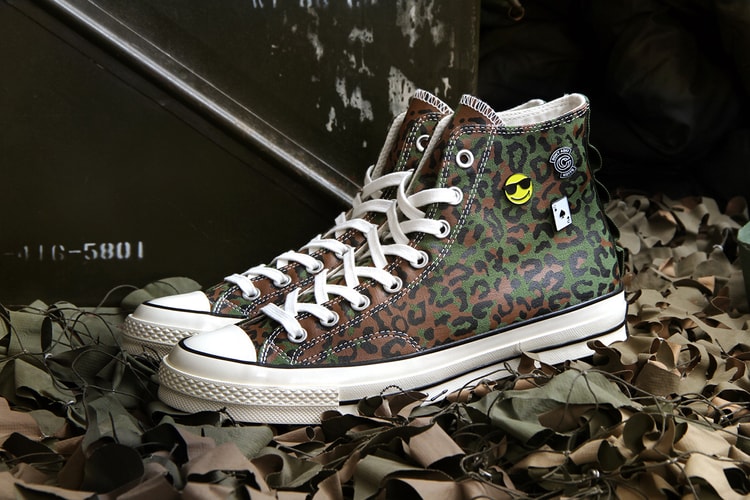 Concepts for Converse Chuck Taylor All Star 1970s「Zaire Leopard Camo」聯名鞋款
