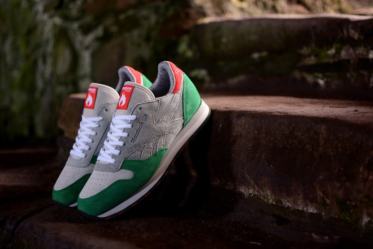 hanon x Reebok Classic Leather「3 Castles」聯名配色