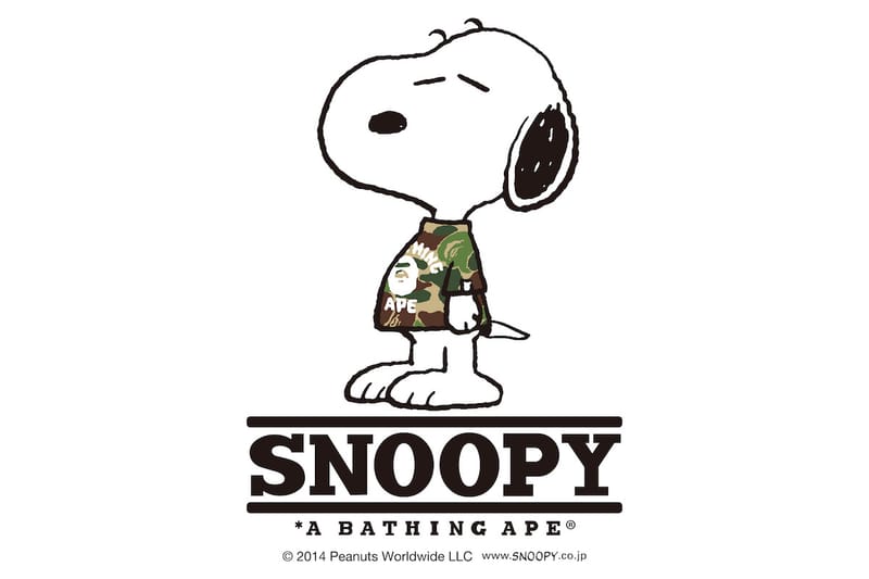 Peanuts x A Bathing Ape 2014 秋冬聯名系列