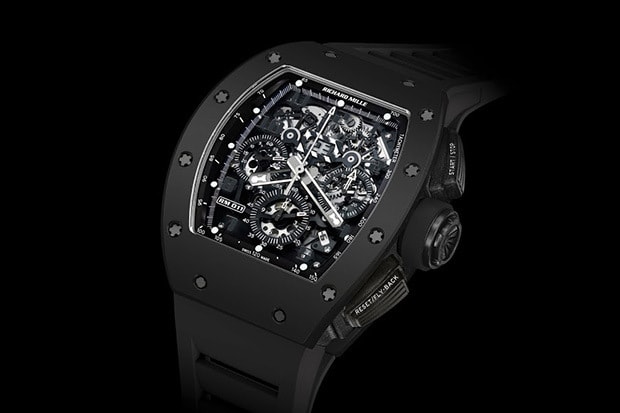 Richard Mille RM 011 Automatic Flyback Chronograph「Black Phantom」限量腕錶