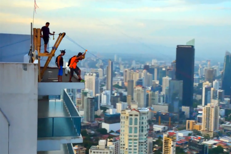 全球最大規模高空滑索