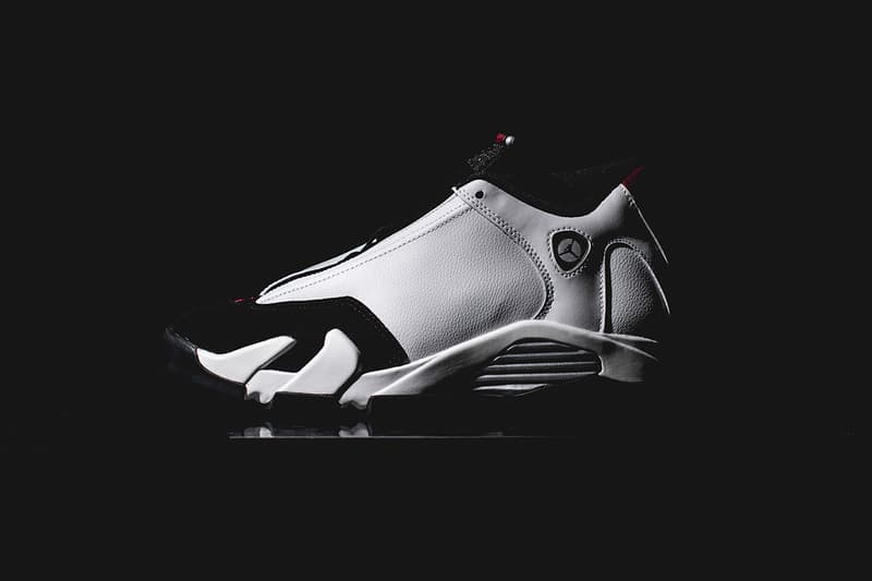 近賞 Air Jordan 14 Retro Black/White 配色
