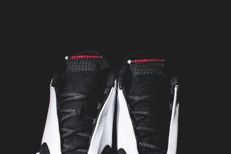 近賞 Air Jordan 14 Retro Black/White 配色