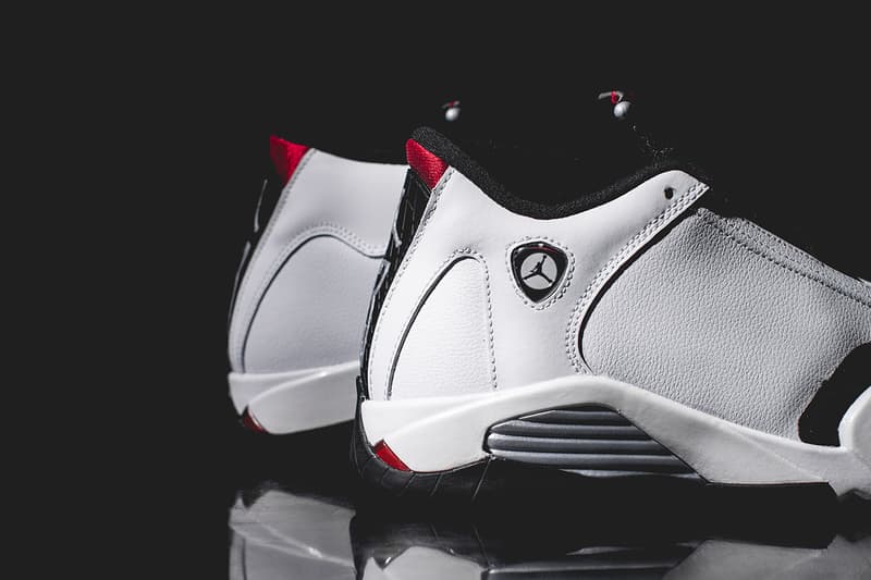 近賞 Air Jordan 14 Retro Black/White 配色