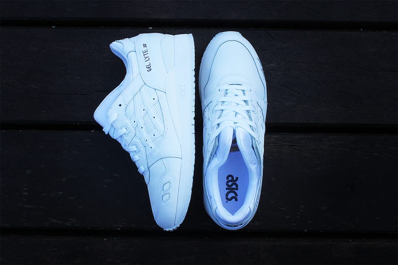 ASICS Gel Lyte III「Pure」全白配色