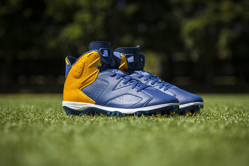 Jordan Brand 旗下橄欖球運動員將著用全新 Air Jordan VI Cleats 亮相新賽季