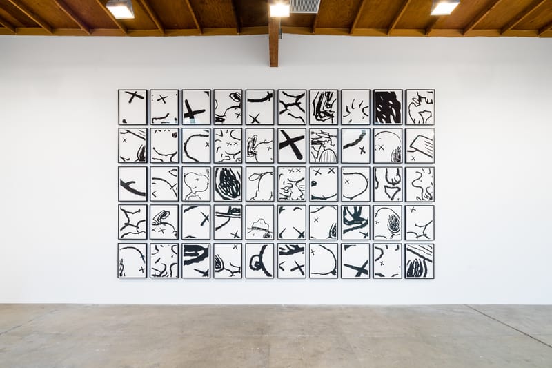 KAWS 於  Honor Fraser Gallery 開辦「Man’s Best Friend」個人展覽現場回顧