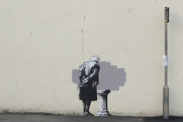 Banksy 於英格蘭小鎮 Folkestone 創作最新塗鴉作品