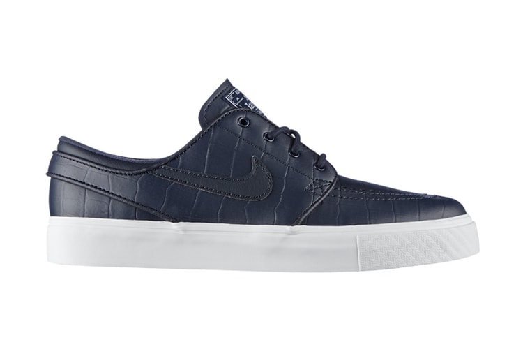 Nike SB Zoom Stefan Janoski Leather QS「Blue Croc」配色