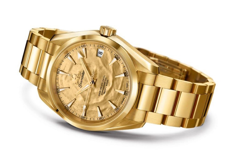 OMEGA Seamaster Aqua Terra「Goldfinger」黃金腕錶