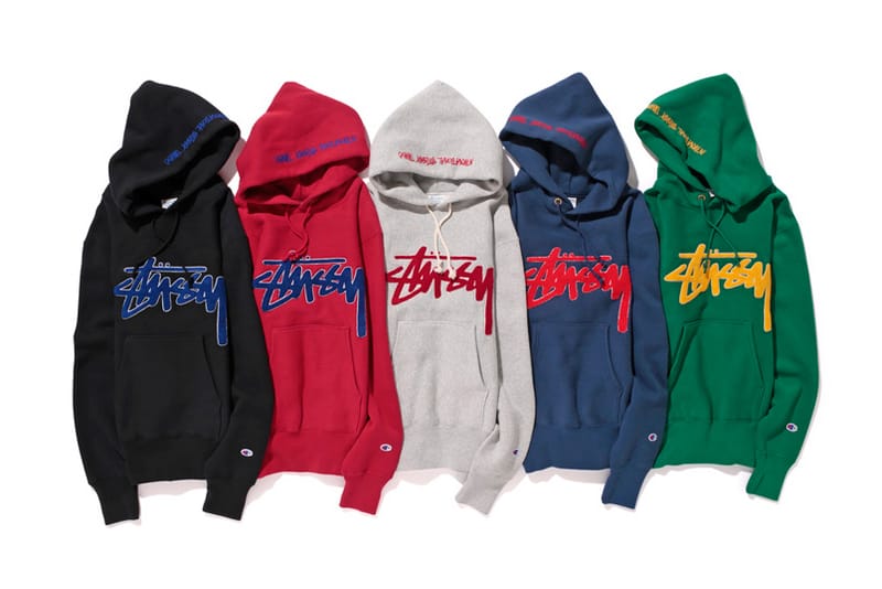 Stussy x Champion Japan 2014 秋冬「Reverse Weave」系列