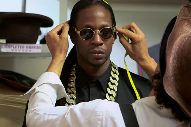 2 Chainz 在 GQ 系列片中試戴價值 $25000 美元的巴拿馬帽
