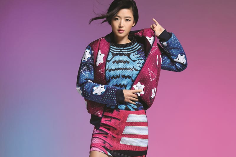 全智賢示範 adidas Originals by Mary Katrantzou 別注聯乘系列