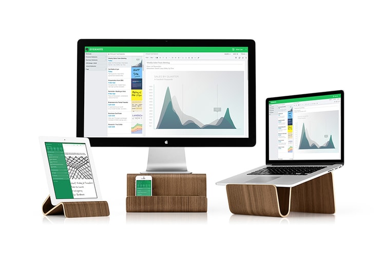 Evernote 筆記本電腦托架