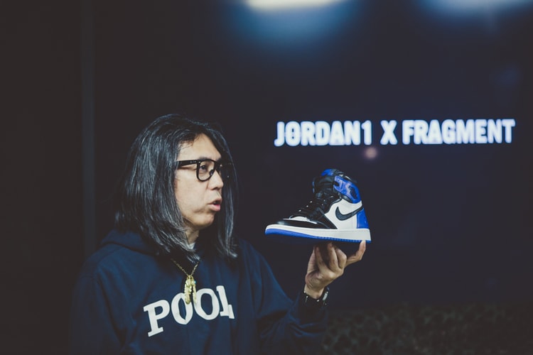 fragment design x Jordan Brand x Nike 聯乘系列發佈會花絮