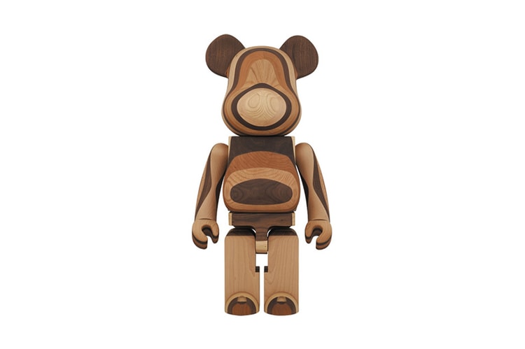 Karimoku x Medicom Toy 1000% Layered Wood Bearbrick 聯名版本
