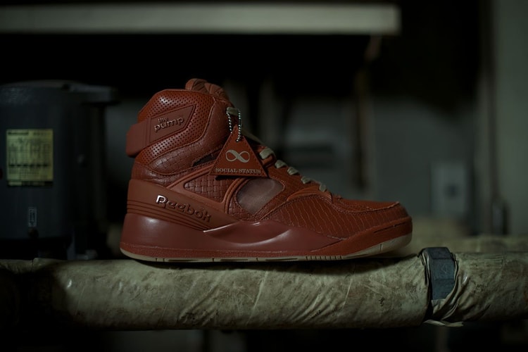 Social Status x Reebok Pump 25 週年聯名紀念鞋款