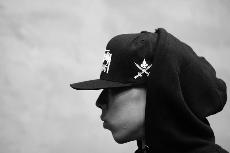 Stussy 台中店別注紀念帽款