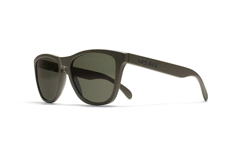 the POOL aoyama x Oakley Frogskins Matte Moss「OLIVE」聯名太陽眼鏡