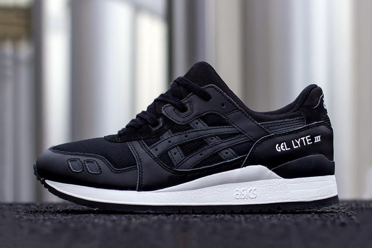 ASICS 2014 秋冬全黑配色設計