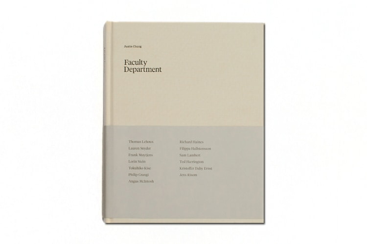 Justin Chung 攝影作品集《Faculty Department》