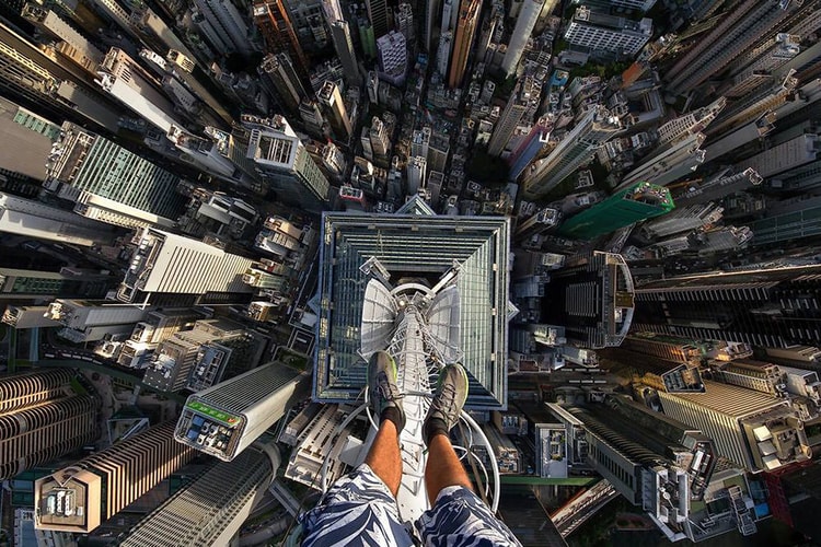 Crazy Russians 拍攝「Highrise Hong Kong」極限攀爬影片