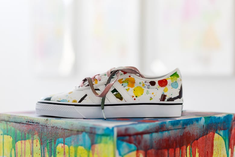 Kevin Lyons 與 Jean André 於洛杉磯 HVW8 藝術館打造 adidas Originals 球鞋藝術主題展