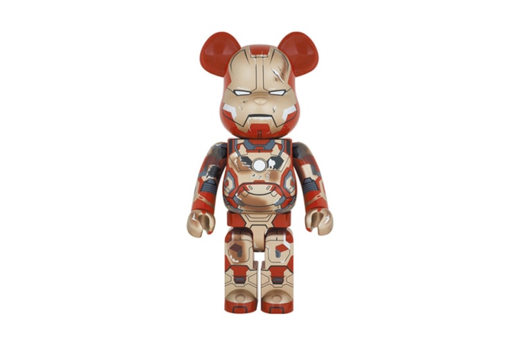 Iron Man x Medicom Toy 1000% Mark XLII Damage Version 聯名玩偶
