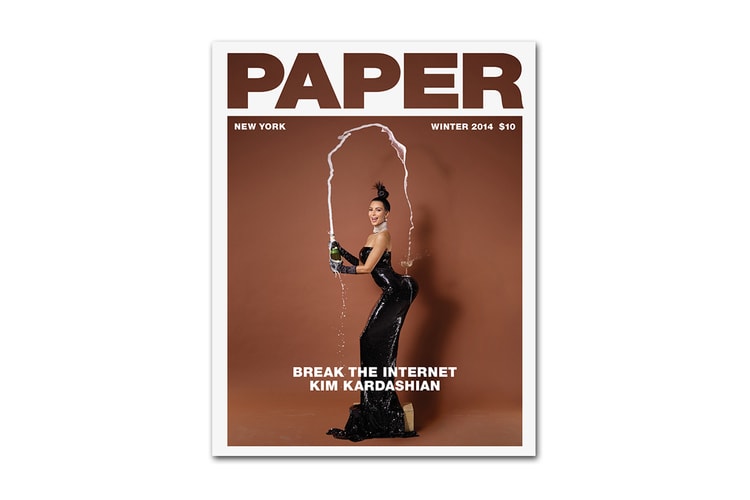 Kim Kardashian 大尺度登上《Paper Magazine》封面
