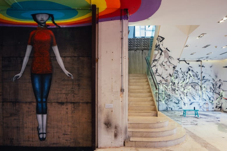 《看穿！》街頭塗鴉藝術展 @ 上海外灘十八號