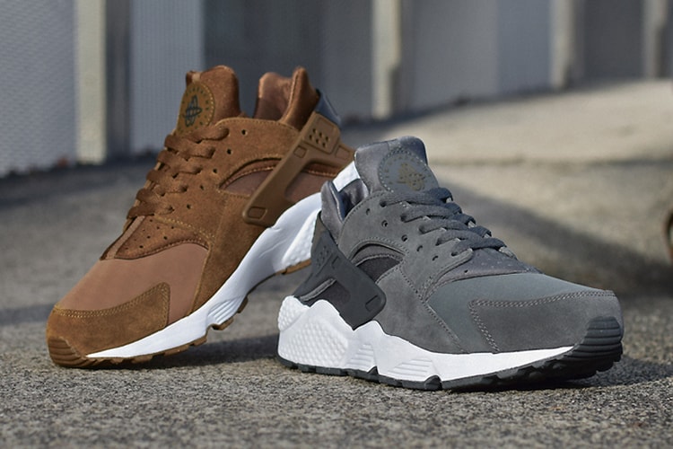 Nike Air Huarache 全新配色設計「Umber Brown」及「Dark Grey」