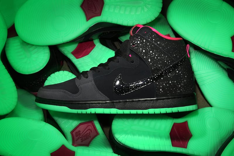 Premier x Nike SB Dunk High Pro 聯名配色設計「Northern Lights」