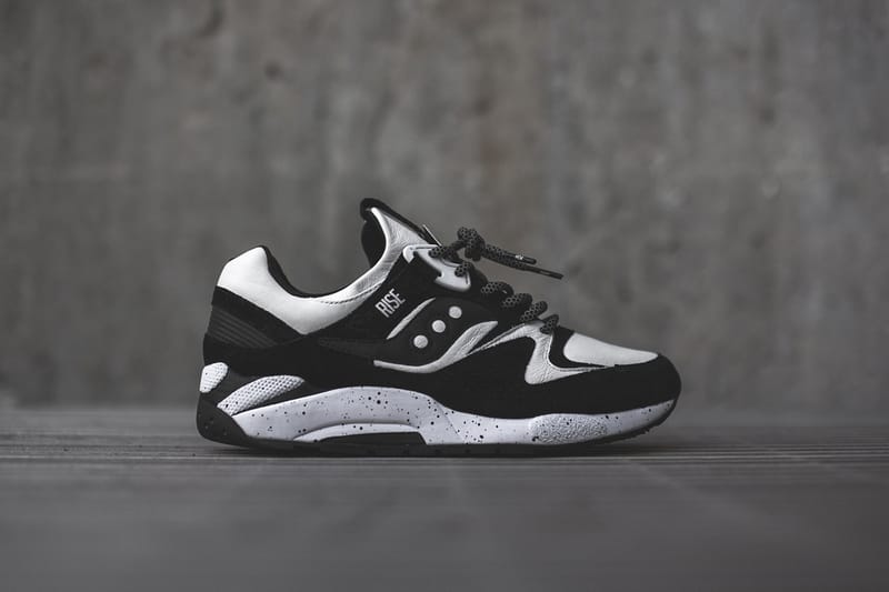 RISE x Saucony Grid 9000「Keys Open Doors」聯名配色