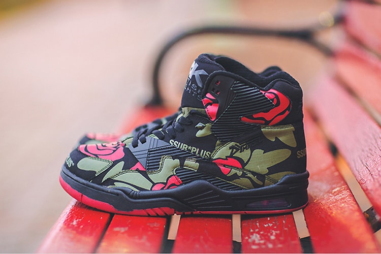 SSUR*PLUS x British Knights 2014 秋冬 Control Hi「Rose Camo」聯名配色