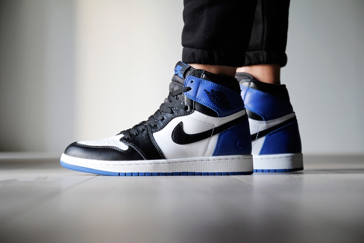 近賞 fragment design x Air Jordan 1 Retro High OG 聯名鞋款