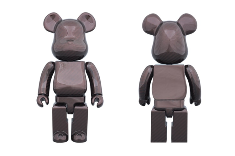 Amirex x Medicom Toy 400% Dry Carbon Red Bearbrick 聯名玩偶